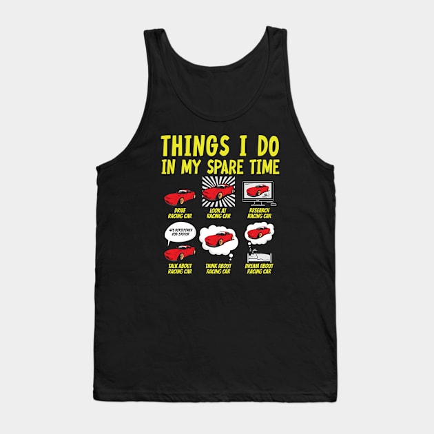 Things i do in my spare time jdm racing car Tank Top by ARMU66